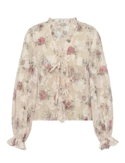 a-view Flounce Bluse - print Best