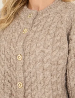 a-view Kabba Knit Cardigan - Brun brown New