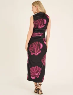 a-view Ophelia Kjole - print New