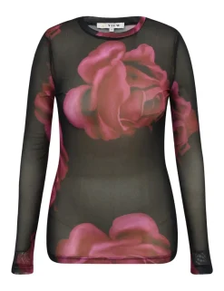 a-view Silke Bluse - print Discount