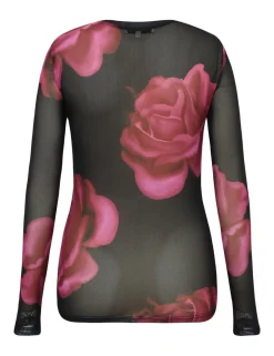 a-view Silke Bluse - print Discount