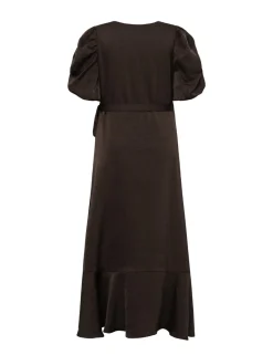 a-view Sinda Kjole - Mørkebrun Dark Brown New