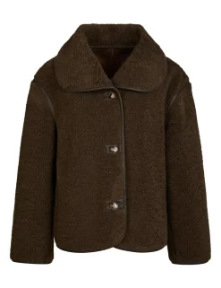 dahrling D'ahrling Admund Teddy Jakke - Mørkebrun Dark Brown Online