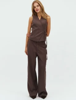 dahrling D'ahrling Ammett Melange Bukser - Brun brown Best