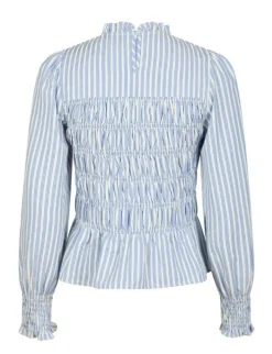 dahrling D'ahrling Dossa Stripe Smock Bluse - Stribet striped Online