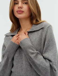 dahrling D'ahrling Selia Strik Kjole - Grå grey