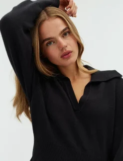 dahrling D'ahrling Selia Strik Kjole - Sort black Sale