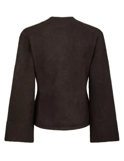 dahrling D'ahrling Tixie Knit Cardigan - Mørkebrun Dark Brown Hot