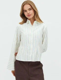 dahrling D'ahrling Tosa Stripe Skjorte - Gul yellow Clearance