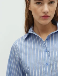 dahrling D'ahrling Tosa Stripe Skjorte - Blå blue Best