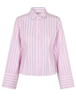 dahrling D'ahrling Tosa Stripe Skjorte - Pink Sky Pinksky Best