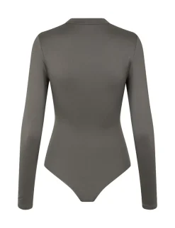 frakment Accalia High Neck-F Gabin Bodystocking - Grå grey Outlet