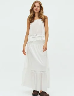 frakment Ailua-F Top - Hvid white Clearance