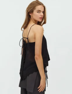 frakment Ailua-F Top - Sort black Discount