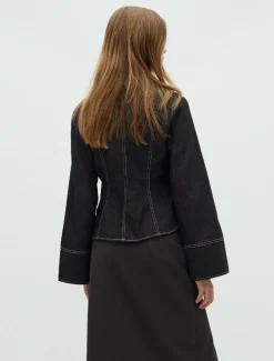 frakment Annalia-F Maxim Skjortebluse - Sort black Discount