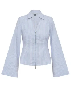 frakment Annalia-F Skjorte - Blå blue Discount