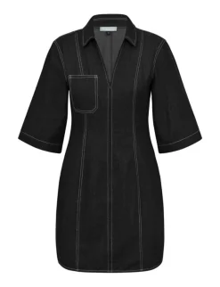 frakment Annluan-F Maxim Kjole - Sort black Best