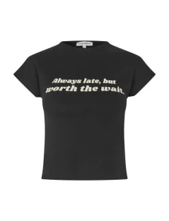 frakment Bellea-F T-shirt - Sort black New