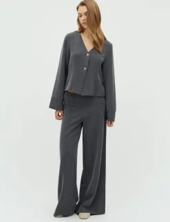 frakment Celli-F Bukser - Grå grey Hot