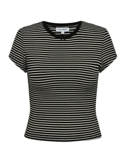 frakment Consuela-F Duell T-shirt - Sort black Hot