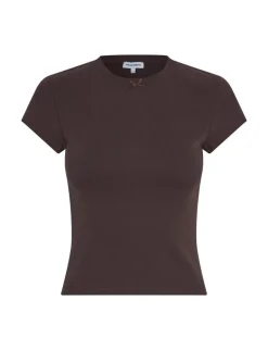 frakment Consuela-F T-shirt - Mørkebrun Dark Brown