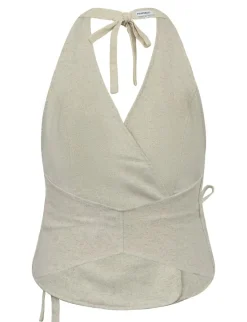 frakment Daulina-F Top - Sand beige Clearance