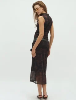 frakment Emmy-F Kjole - print Sale