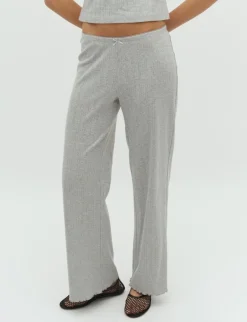 frakment Flo-F Bukser - Grå grey Sale