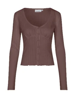 frakment Gesina-F Bluse - Brun brown Clearance