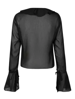 frakment Jasani-F Bluse - Sort black Outlet