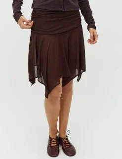 frakment Kaleo-F Nederdel - Mørkebrun Dark Brown Clearance