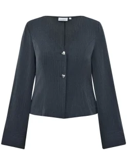 frakment Kanlua-F Bluse - Grå grey Clearance