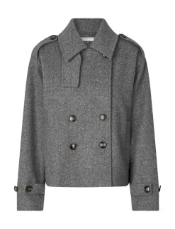 frakment Madian-F Jakke - Grå grey Hot