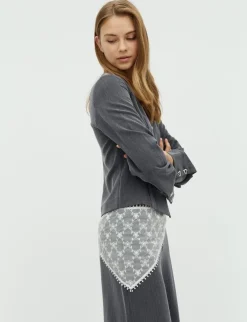 frakment Mauline-F Tørklæde - Hvid white Online