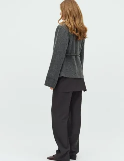 frakment Mazelle-F Jakke - Grå grey Hot