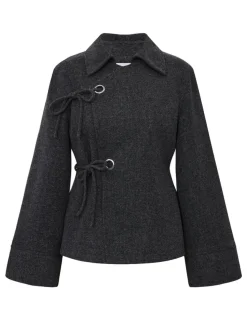 frakment Mazelle-F Jakke - Grå grey Hot