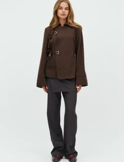 frakment Mazelle-F Jakke - Brun brown Discount