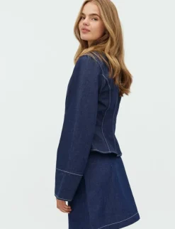 frakment Miniea-F Skjorte - denim New