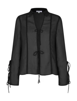 frakment Minnimera-F Skjorte - Sort black Hot