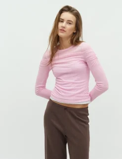 frakment Reimea-F Top - pink