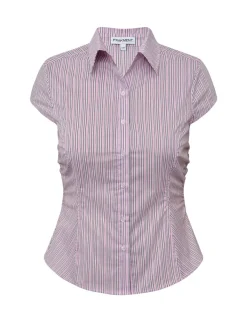 frakment Thilea-F Bluse - Stribet striped Clearance