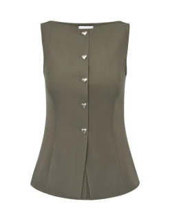 frakment Tira-F Top - Brun brown