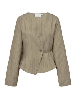 frakment Veslan-F Bluse - Sand beige Clearance