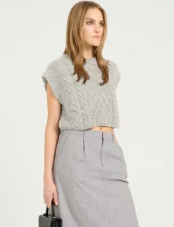 gestuz AdieGZ Waistcoat - Grå grey New