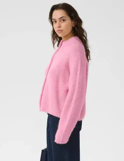 gestuz AlphaGZ Short Cardigan - pink Best