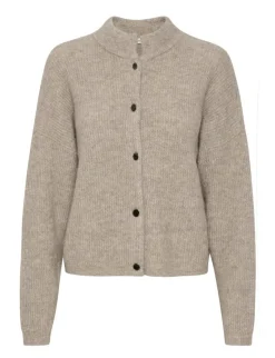 gestuz AlphaGZ Short Cardigan - Sand beige Hot