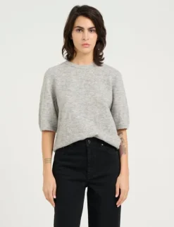 gestuz AlphaGZ SS Strik - Grå grey Hot