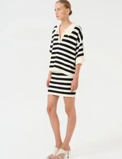 gestuz GZalli pullover Strikpolo - Stribet striped Sale