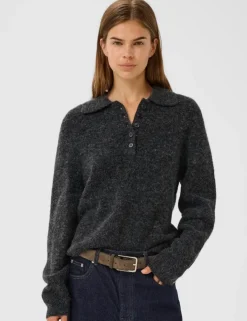 gestuz GZalpha Polo Strik - Grå grey Hot