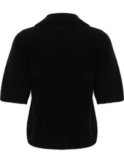 gestuz GZalpha SS Polo Pullover - Sort black